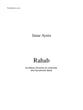 Rahab piano-vocal score Vocal Solo & Collections sheet music cover